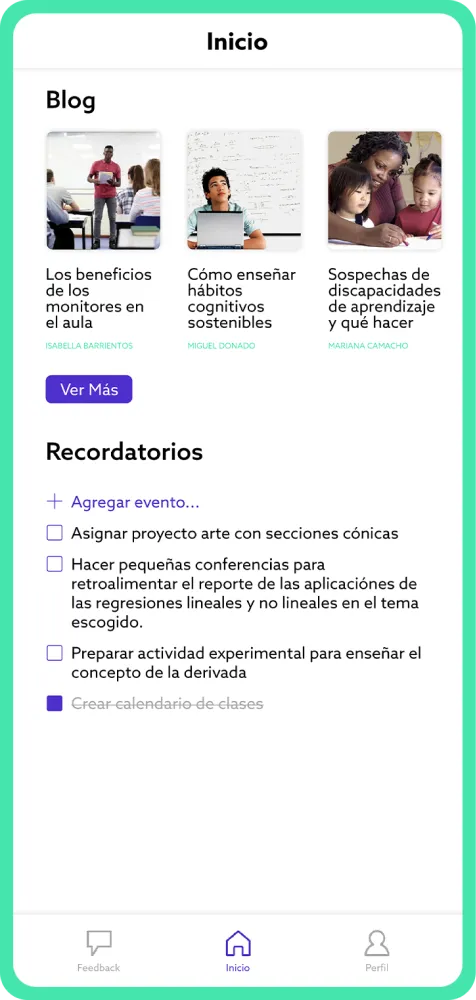 Ventana Feedback